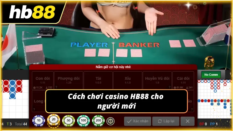 Giao diện hiển thị đầy đủ thông tin cần thiết để vào cược