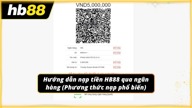 Quy trình cấp vốn cho tài khoản bằng phương thức ngân hàng cực nhanh dưới 5 phút
